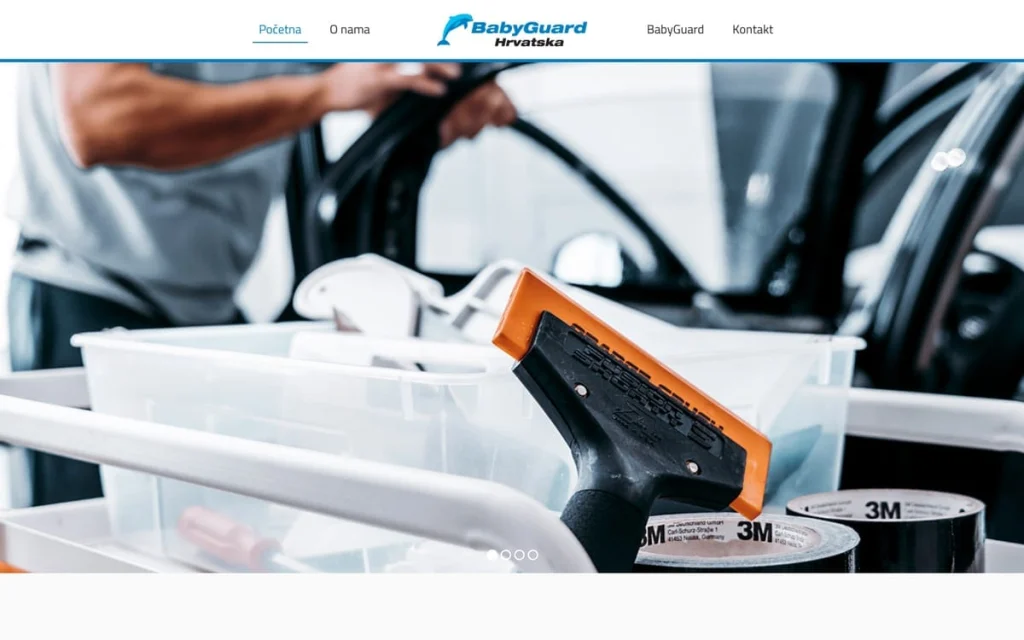 Babyguard Hrvatska web stranica