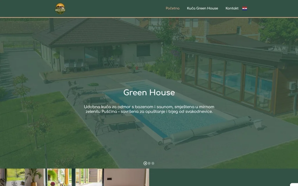 Green House web stranica