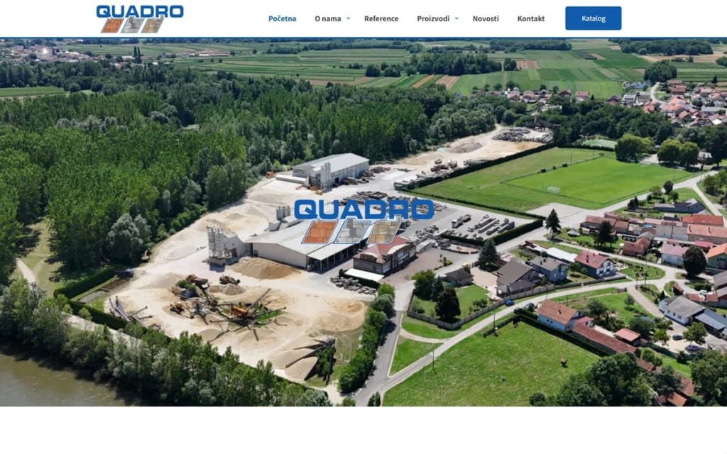 Quadro web stranica