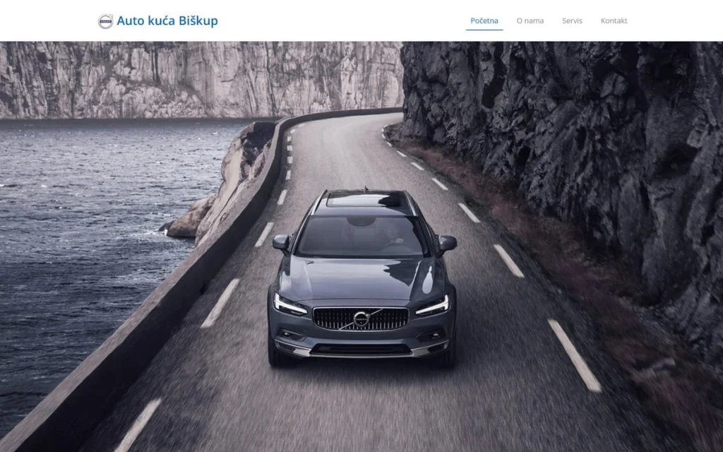 Volvo – AK Biškup web stranica